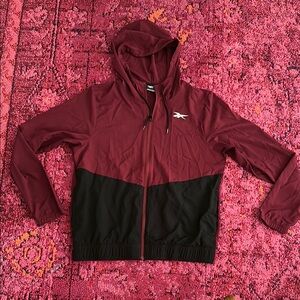 Reebok • full zip color block light weight training jacket